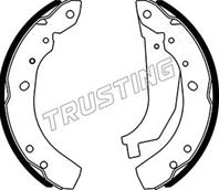 К-т бараб. тормоз. колодок