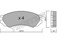 Комплект тормозных колодок, дисковый тормоз Комплект тормозных колодок, дисковый тормоз