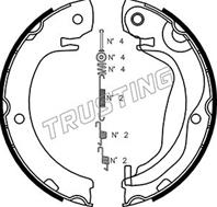 К-т бараб. тормоз. колодок К-т бараб. тормоз. колодок