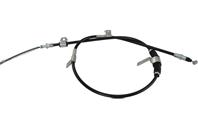 Трос стояночного тормоза, левый