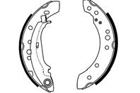 Колодки тормозные барабанные Mitsubishi BS6420