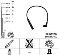 Rcka1202 комплект проводов 4077