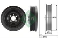 Ina riemenscheibe, kurbelwelle