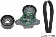 Комплект приводного ремня renault laguna i-ii 1.6 +ac 529016410