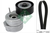 Комплект поликлинового ремня (с роликами) OPEL ASTRA H, ASTRA H GTC 1.3D 04.05-10.10