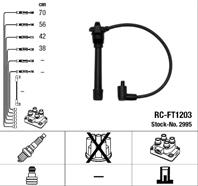 [rc-ft1203] провода высоковольтные  комплект ngk