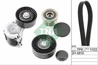 Комплект поликлинового ремня с натяжителем bmw 1 (e81), 1 (e82), 1 (e87), 1 (e88), 3 (e90), 3 (e91),