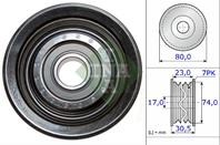 INA 532 0580 10 Ролик ремня приводного HONDA ACCORD/CIVIC/CR-V 1.8/2.0 01-