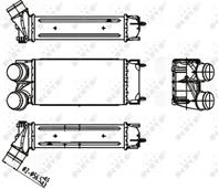 Интеркулер cit c4/pgt 3008/5008/308 1.6 16v 07-