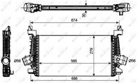 Интеркулер opl vauxhall astra 09-