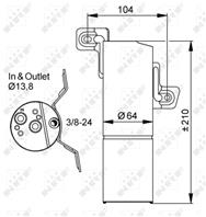 Осушитель MB S(W221) 05-