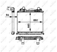 Радиатор охлаждения воздуха