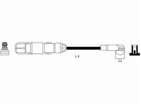 [RC-ST204] Провода высоковольтные  комплект NGK