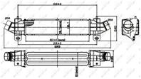 Интеркулер FO Mondeo 2 0 TDCI 01-