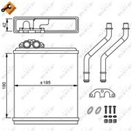 58150_радиатор печки! volvo 440/460 88&gt