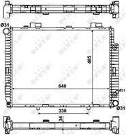 Радиатор MB E-Class (W210) АКПП