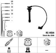 Провода в/в HONDA CIVIC 1.6 -01 RC-HE64