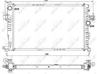 Радиатор охлаждения двс