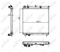 Радиатор CI C2/C3 1.4 AUT. 02-