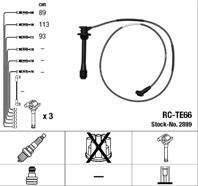 Rc-te66 (2899) hyundai santa fe 2.7i 01- к-т проводов