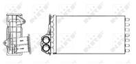 53634_радиатор печки! Peugeot 206 1.1-2.0HDi 98&gt
