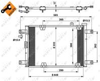 Конденсер без осуш. SUZ Gr.Vitara 98-05