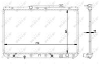 Радиатор TO Camry 2 2 AUT. 91-96