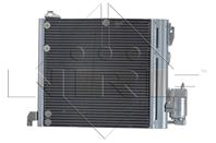 Радиатор конд. opl astra g 1.7td 98-