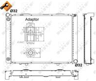 Основной радиатор (двигателя)