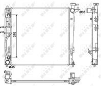 Радиаторы двигателя алюминиевые