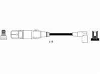 0579 / rc-bw235 комплект проводов зажигания bmw e36/e34 1.8 mot. m43 93-&gt98