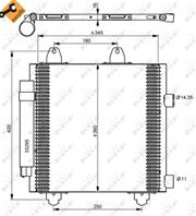 Радиатор кондиционера