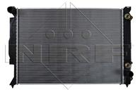 NRF 53444_радиатор системы охлаждения! АКПП Audi