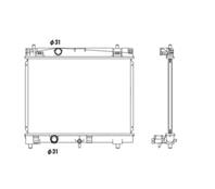 Основной радиатор (двигателя)