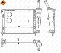 Основной радиатор (двигателя)