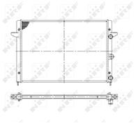 Радиатор охлаждения двс