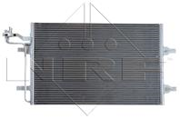 Конденсер Volvo C30 06-12  S40 II 04-