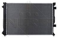 NRF 53443_радиатор системы охлаждения! Audi A6 2.
