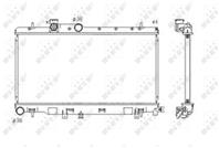 Радиатор SUB Impreza WRX 02-