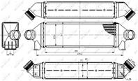 Интеркулер FO Transit 2.4D 00-06