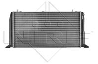 NRF 54602_радиатор системы охлаждения! Audi 80 1.