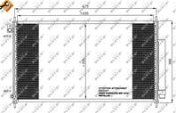 Конденсер HO Accord VIII 03-
