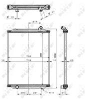 Радиатор rvi Радиатор rvi