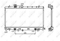 Радиатор SUB Imp  Leg  Outb АКПП -07