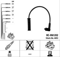 [4053] ngk rc-rn1202 провода зажигания к-т