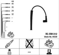 Провода зажигания (к-т) rc-rn1312