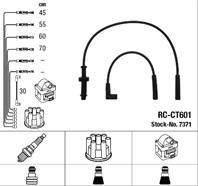 Провода зажигания (к-т) rc-ct601