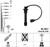 [RC-SE17] Провода высоковольтные  комплект NGK Suzuki Baleno 1.3-1.6 95-