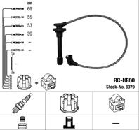 [8379] ngk провода высоковольтные ngk honda accord -02 rc-he80 [8379]