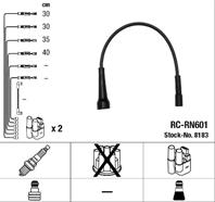 [8183] ngk провода высоковольтные ngk renault lagu